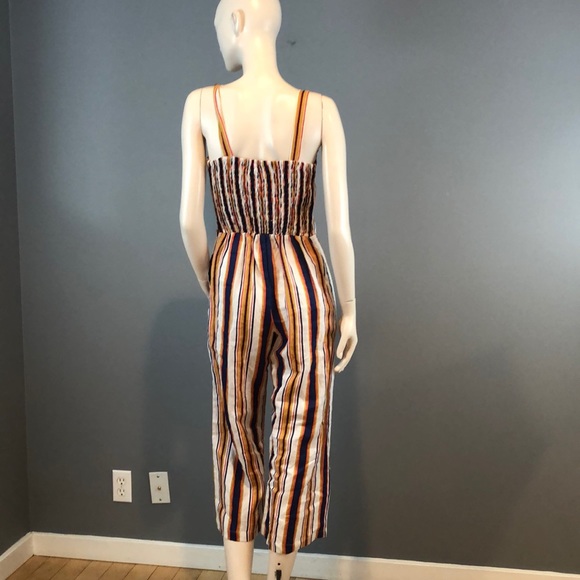 NWOT Faithfull the Brand Striped Linen Jumpsuit - Picture 5 of 8